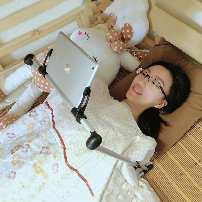 Lazy Bed Floor Tablet Stand Desk Holder for Apple IPad Mini Air Pro 9.7 Inch Kindle smart phone holder iPhone | Компьютеры и офис