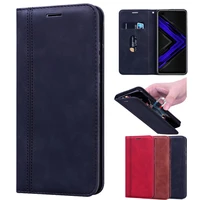 case for honor play 4 pro protective flip cover pu leather case protective honor play 4 pro shell wallet funda capa bag