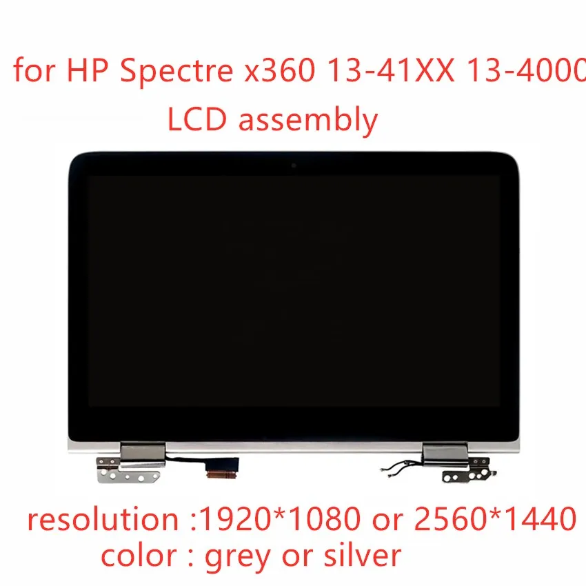 Замена сборки ЖК-экрана с сенсорным экраном 13,3 дюйма для ноутбука HP Spectre x360 g1 13T 13-41XX 13-4000.