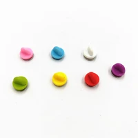 1000pcs comfort fit clutch rubber pin backs replacement brooch finding for jewelry making and crafting colorful pins