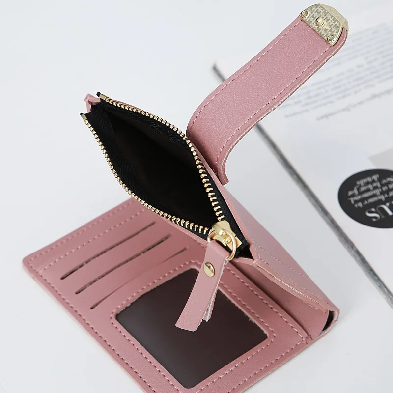 

Luxury Brand Card Holder Designer Wallet with Zipper Coin Bag Small Slim RFID Protect 2021 Carteira Feminina Senhora De Luxo