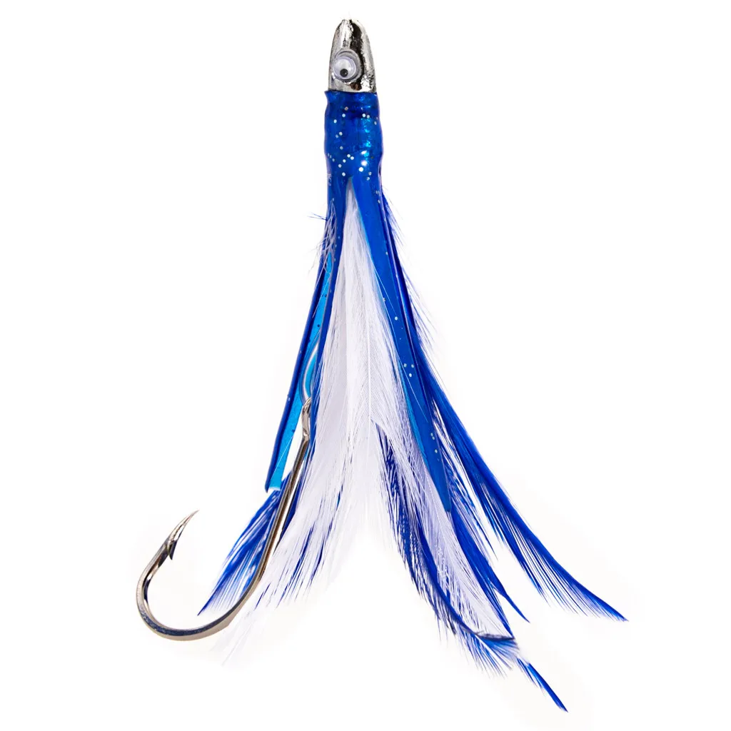 Tuna Feather Lure Tuna Lure Tuna Feather Daisy Chain Teaser Lure For Big Fishing Bait Isca Artificial Fish Accessories#YL10