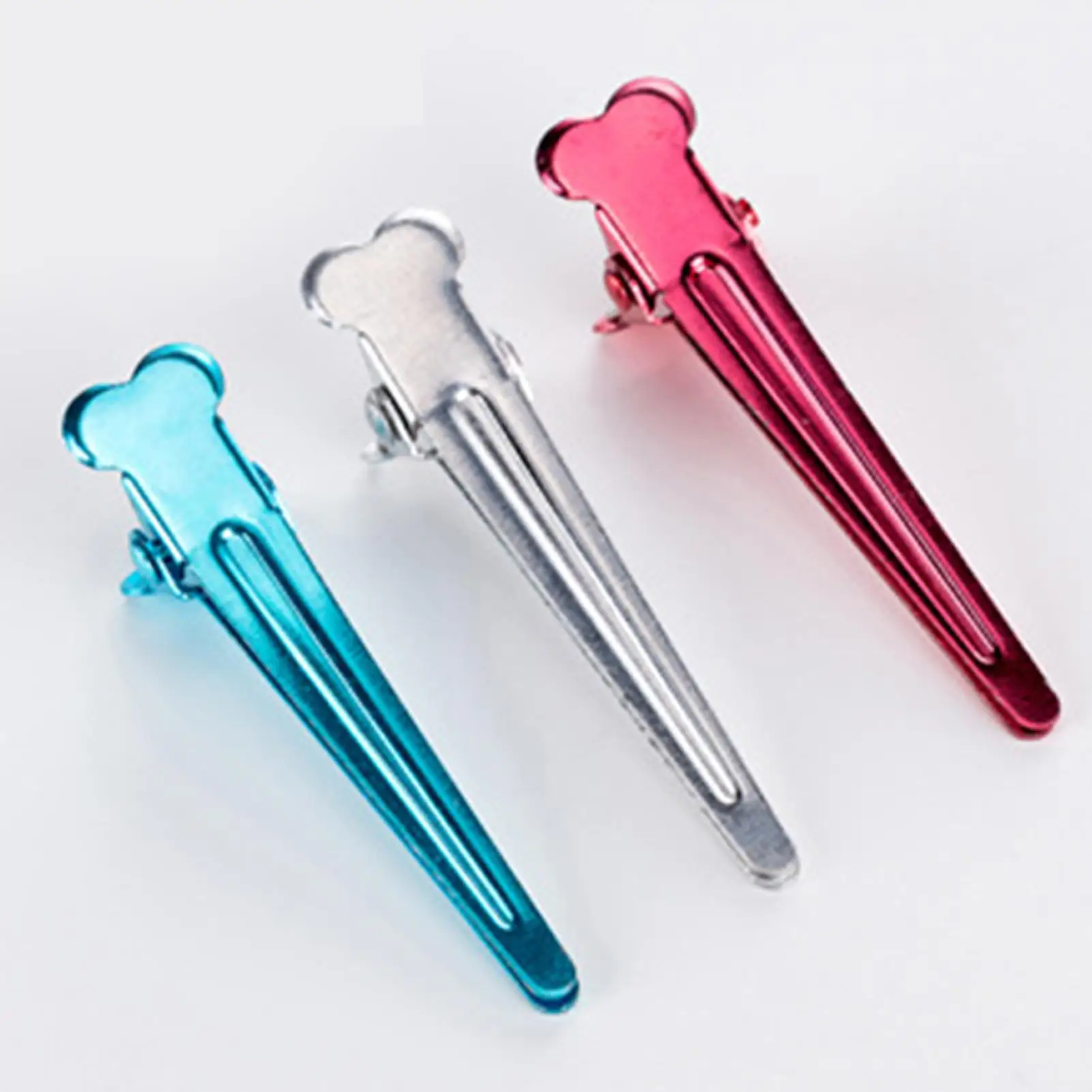 

2021 Hairpin 50Pcs/Set Solid Color Alligator-shaped Hairpin DIY Hairstyle Bang Clip Barrette Hairpins Accessory Hair Pin