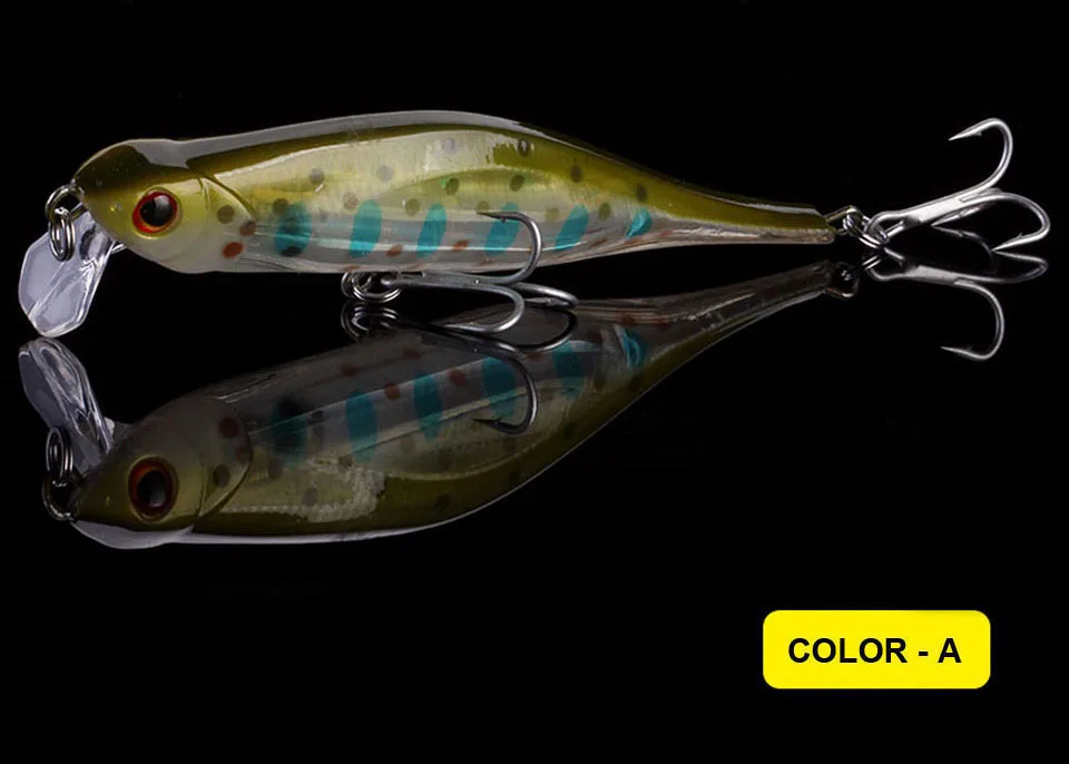 WALK FISH новая приманка для рыбной ловли гольян жесткая искусственная приманка 3D глаза 10 см 11,3 г воблеры пластиковые приманки для рыбы Pesca