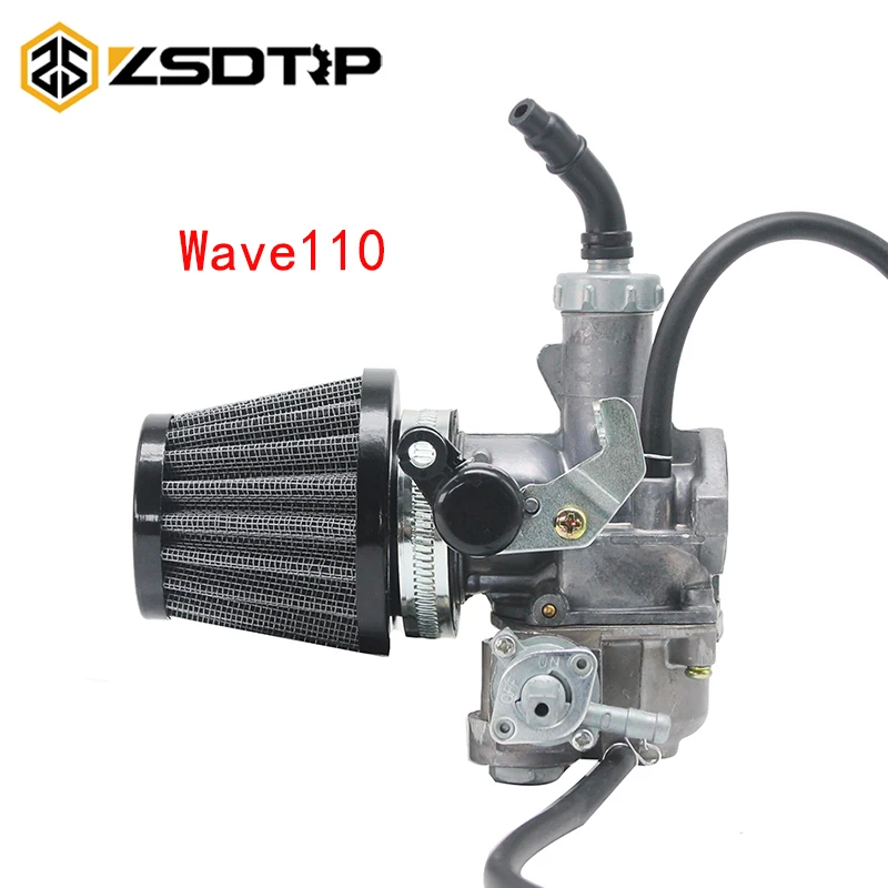 ZSDTRP волна 110 мотоцикл Карбюратор для Honda Wave карбюратор + воздушный фильтр