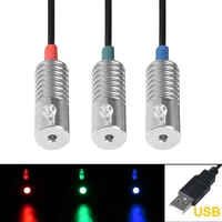 dc5v 2w led light source redgreenblue color mini led illuminator for 3mm side glow fiber optic lamp car use home use