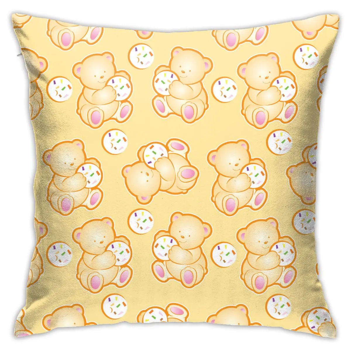 

Мультяшные животные мир зоопарк телефон наволочка Подушка из полиэстера 45*45 подушка домашний декор наволочка