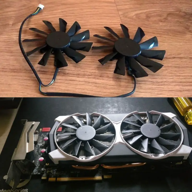 PLD10010B12HH 95 мм GTX780Ti 780 750Ti 660 760 вентилятор 40 12V 0.40A 4Pin для MSI R9 270X280X290 290X Вентилятор