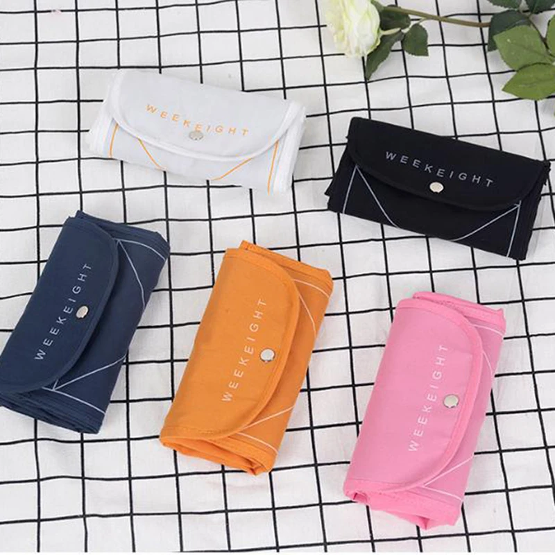 

Портативная Экологически чистая сумка для хранения продуктов, складные вместительные сумки, складная сумка-тоут, водонепроницаемые Многор...