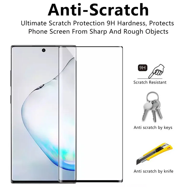 protective glass for samsung note 10 plus screen protector tempered glas on galaxy not note10 10plus not10 pro 5g samsun galaxi