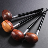 1pcs old fashioned tobacco pipe red sandalwood detachable dry pipe pot pot wooden durable straight cigarette holder tool