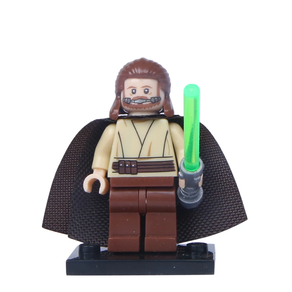 21 Одиночная джедай Хан йода Дарт Вейдер Obi Wan модели мини-игрушки строительные блоки Фигурки для детей - Цвет: 21