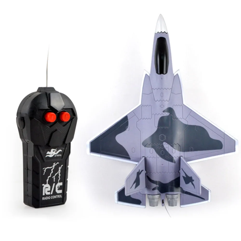 Дети RC бой игрушки с неподвижным крылом самолет 2 4G дистанционное управление