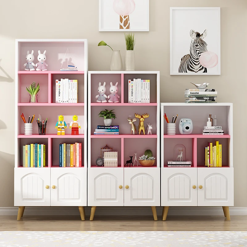 Книжный шкаф для гостиной мебель дома детская книжная полка деревянные детские