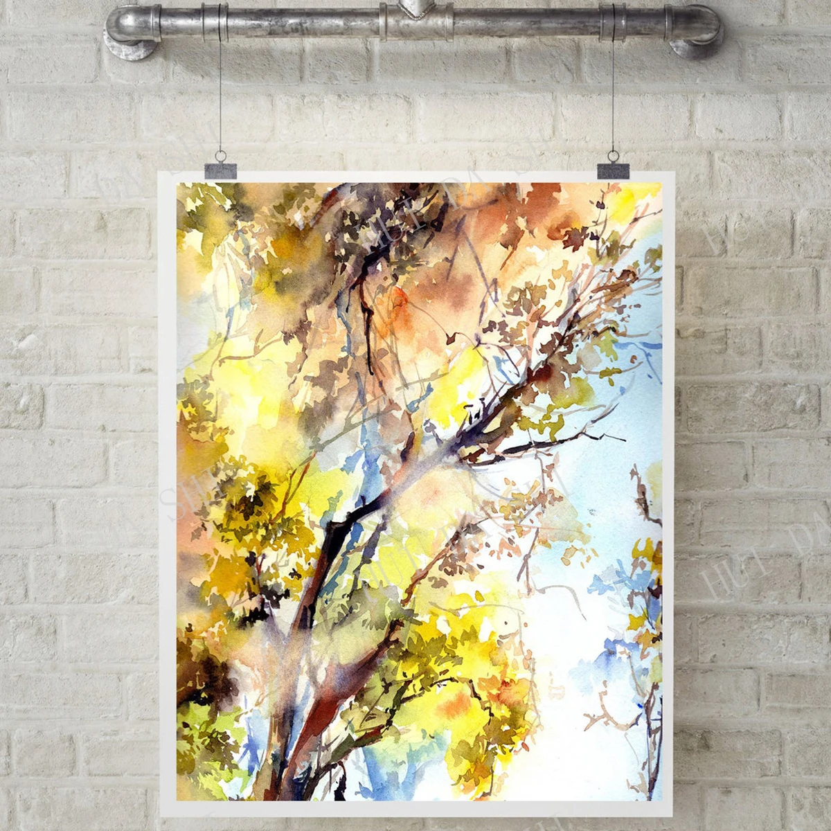 Фотография &quotЛес 3&quot картина с изображением галереи из 3 предметов искусства