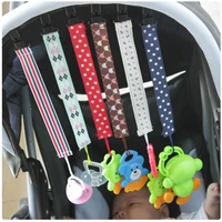 button baby pacifier clip chain ribbon dummy soother holder chain anti drop buckle strap pacifier baby feeding 10pclot