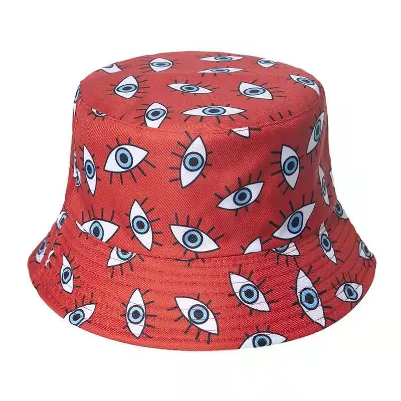 

Летняя женская двухсторонняя шляпа в стиле рыбака, женская кепка с принтом в виде Боба, женская панама в стиле хип-хоп от солнца, Мужская Пан...