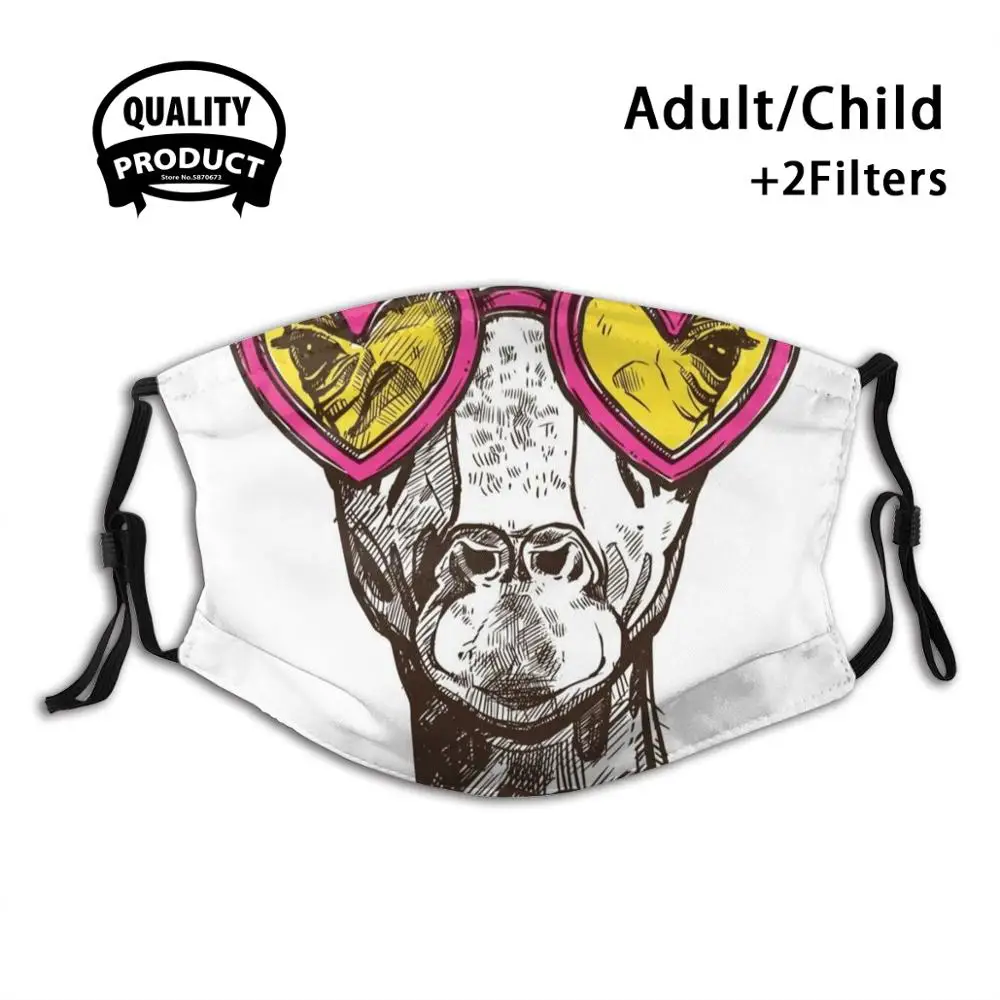 Креативные маски для лица с фильтром "Зеленая природа, цветы, татуировка, животные, птицы".