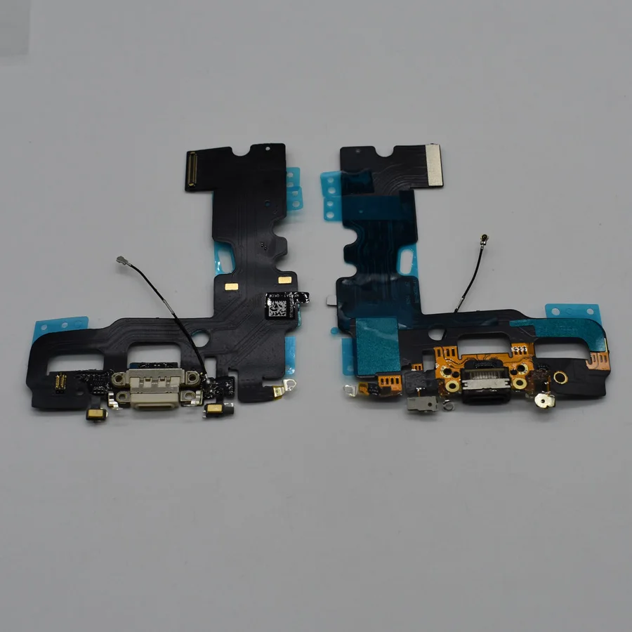 10 шт./лот Новый зарядный порт USB док-разъем гибкий кабель лента для iPhone 7 7G plus 4 5