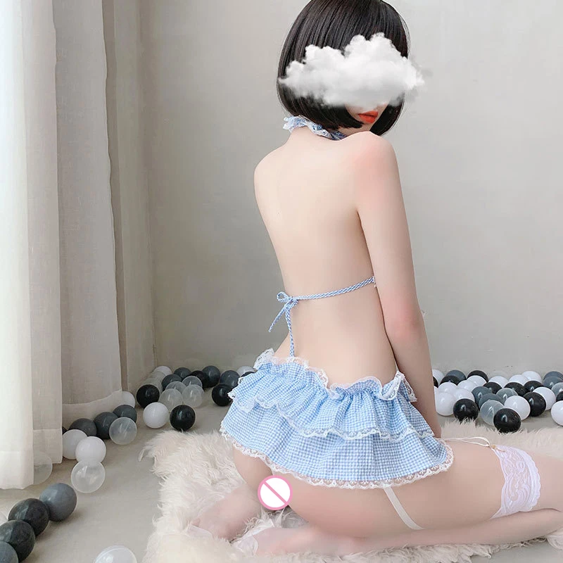 JIMIKO сексуальное нижнее белье для горничной Милая женская униформа косплей