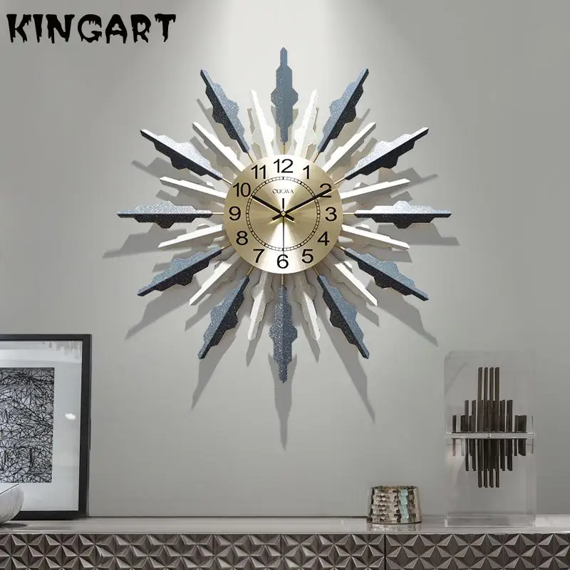 Винтажные настенные часы большие подвесные домашний декор современный дизайн