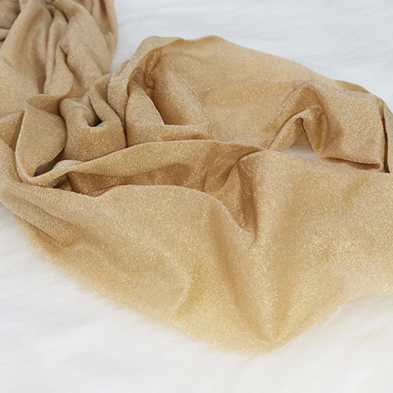 Женские блестящие колготки 30D с высокой талией тонкие без промежности нейлоновые