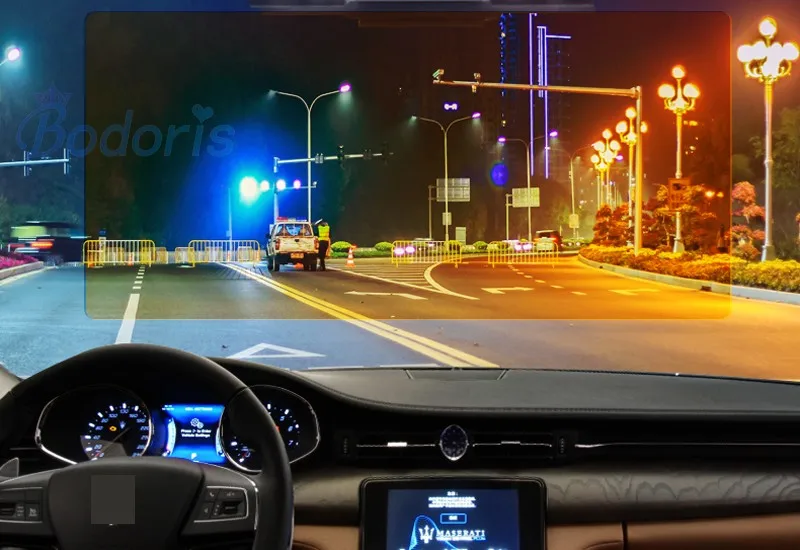 

Accessories For Peugeot 3008 5008 206 HD Anti Glare Dazzling UV Blocker Goggle Day Night Clear View Driving Mirror Visor