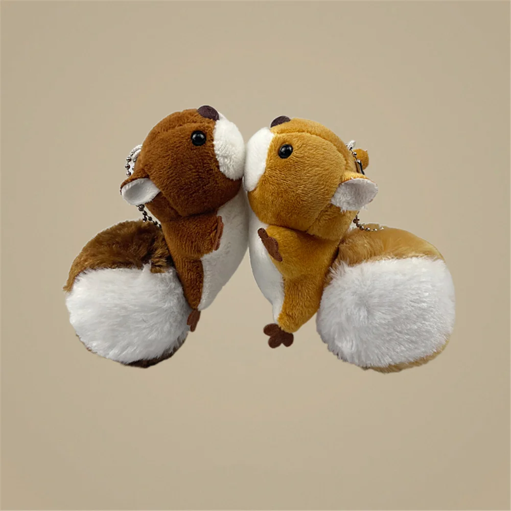 

New Small 14CM Middle Size Squirrel Plush Toy , Party Accessories Gift Doll