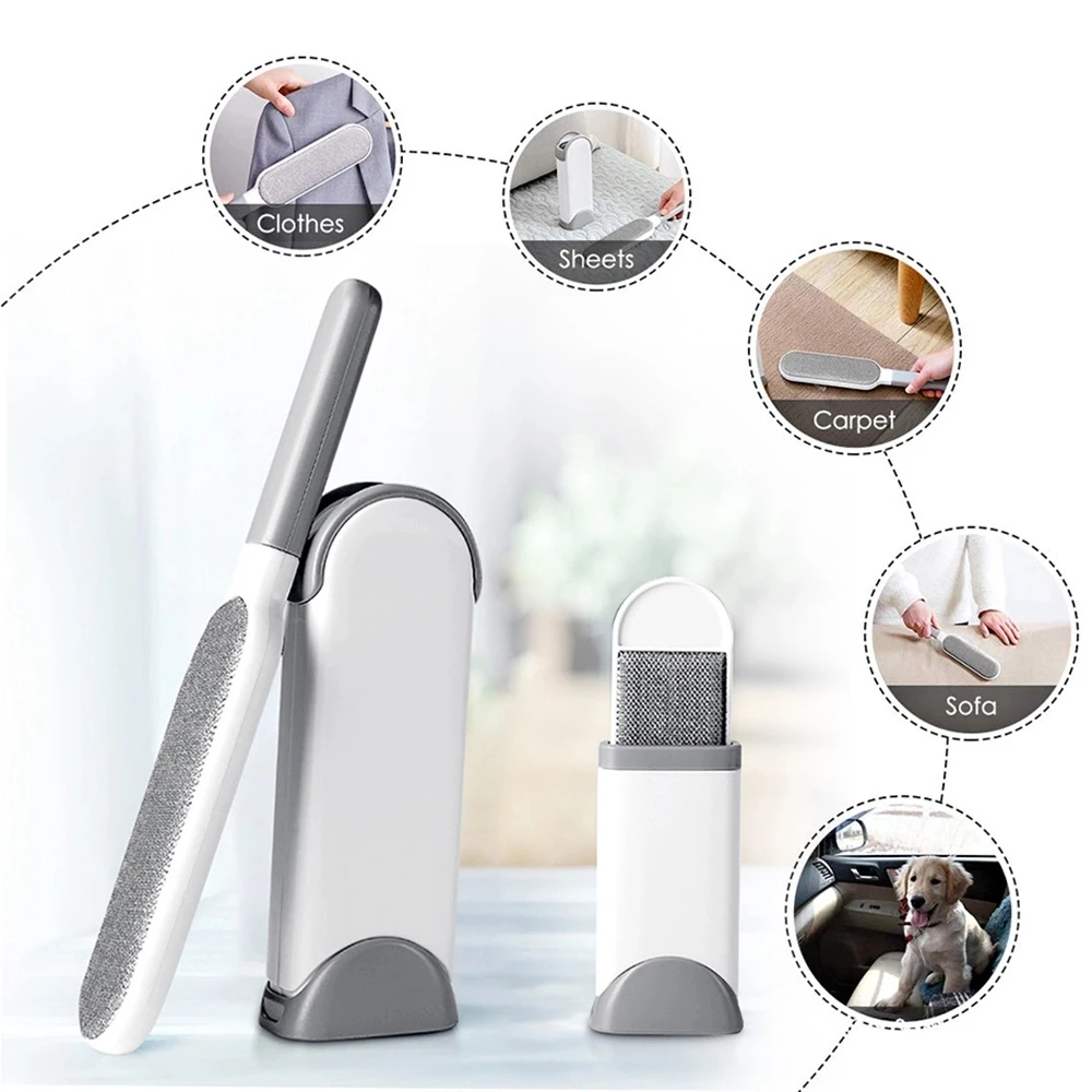 

Lint Remover Dusting Static Brush Clothes Hair Brush Anti-static Wool Lint Dust Sticky Remove Pet Fur Cleaner Cleaning Brushes