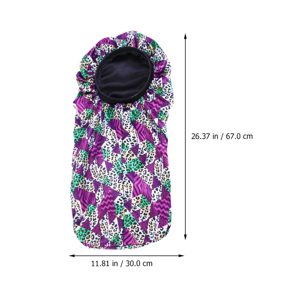 

1pc Household Bathing Cap Sleep Cap 2-layer Multipurpose Woman Bonnet