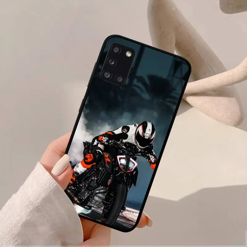 moto cross motorcycle sports phone case for samsung a 51 30s 71 21s 10 70 31 52 12 30 40 32 11 20e 20s 01 02s 72 cover free global shipping