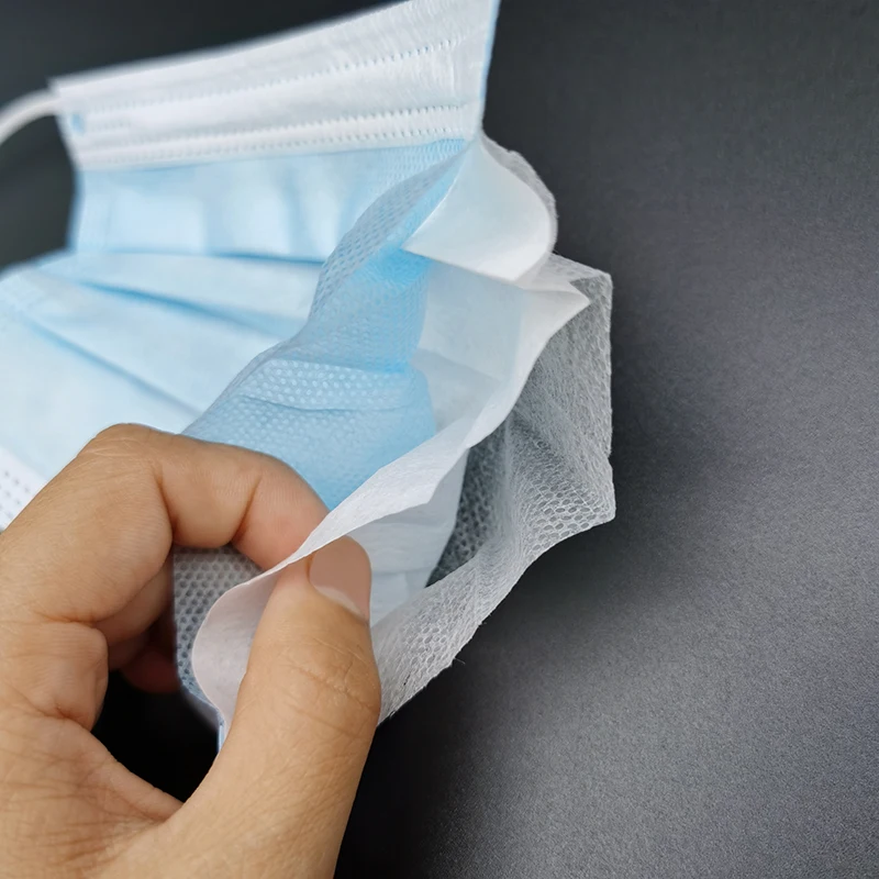 

100/200 Pcs Disposable Masks 3 Layer Face Masks Melt-blow Mouth Masks Non-woven Face Mouth Masks
