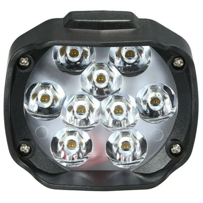 

Led Motorcycle Headlamp 15W 1500lm Motorcycle 9 LED Headlamp Scooter Fog Lamp Working Spotlight White DC 9v-85v / 12V