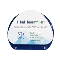st color zirconia block hahasmile cad cam dental preshaded zirconia ag a3 vita 16 shadesblank high 42 translucency zirconia
