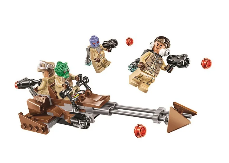 Bela 10572, 125 шт., модель Rebel Alliance, строительные блоки, кирпичи, совместимые с 75133 Звездными войнами