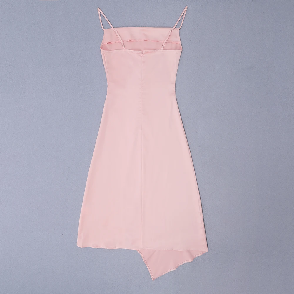 Женское вечернее платье на тонких бретельках элегантное Клубное облегающее для