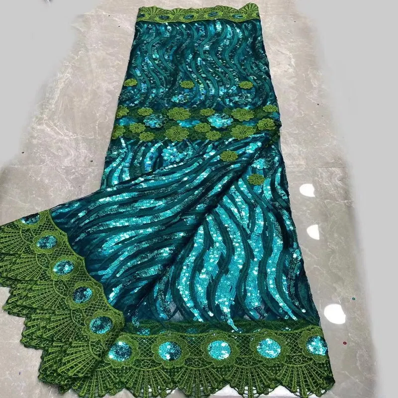 

Африканский шнур, кружевная ткань высшего качества с блестками, люверсами, водорастворимым в Нигерии гипюровым шнуром, кружево для свадьбы TS9368