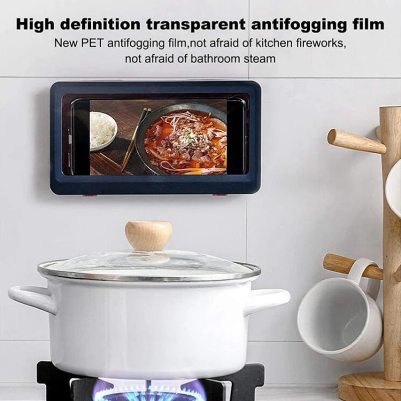 Настенный держатель для телефона водонепроницаемый Душ чехол Iphone Samsung хэндс-фри