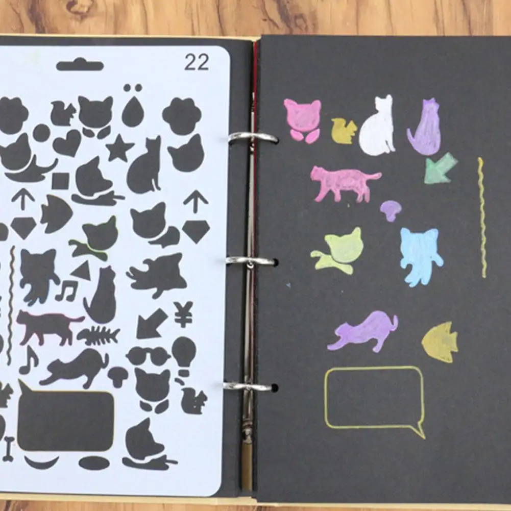 

1pcs Lace Butterfly Layering Stencils Wall Painting Embossing DIY Scrapbooking Album Seal Template Crafts Drawing Board Template