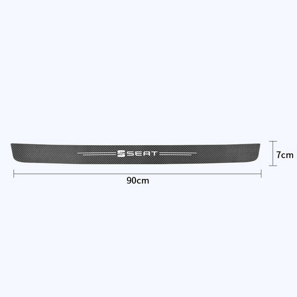 

Car Accessories Trunk Waterproof Leather Car Sticker Car Threshold for Seat TOLEDO Leon EXEO Mk3 Mk2 5f Ateca Altea Fr 1m Arona
