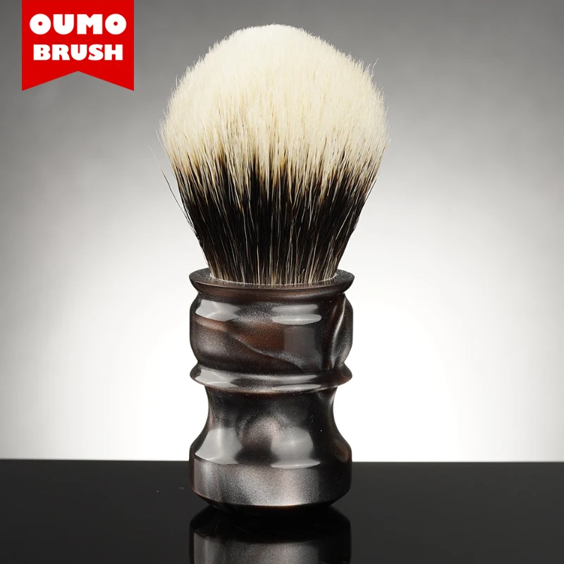 Кисть для бритья OUMO вулканическая пухлая с шелковым крючком 10 различных узлов на