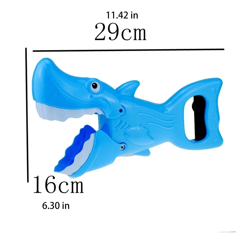 

Baby Bath Toy Hungry Shark Fishing Toy Interactive Water Playing Toy Indoor Floating Funny Gift for Baby 3month & Over