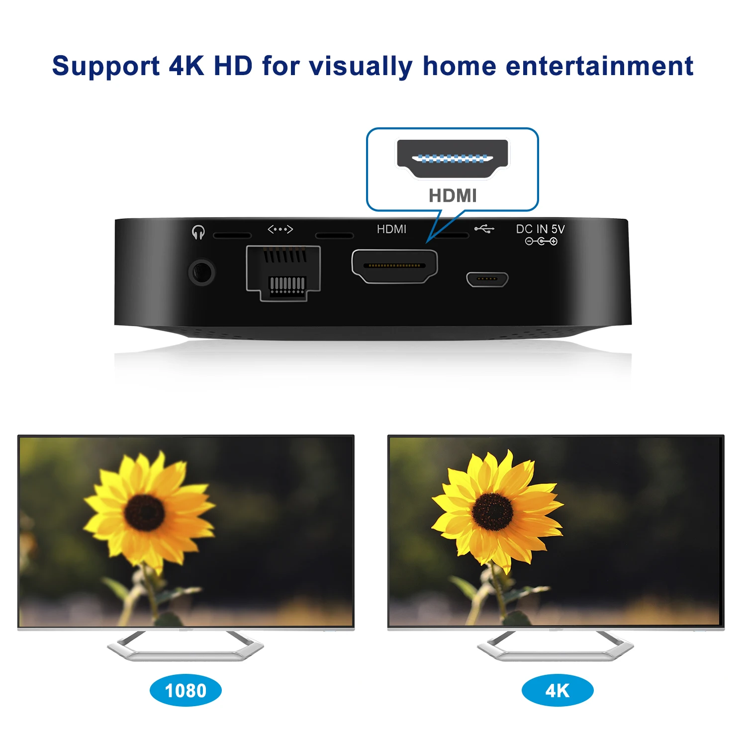 Wintel W8 Pro мини ПК intel atom Z8350 1 44 ГГц четырехъядерный 4 ГБ/64 Гб USB 3 0 WIFI BT4.0 RJ45 1000M LAN WIN10