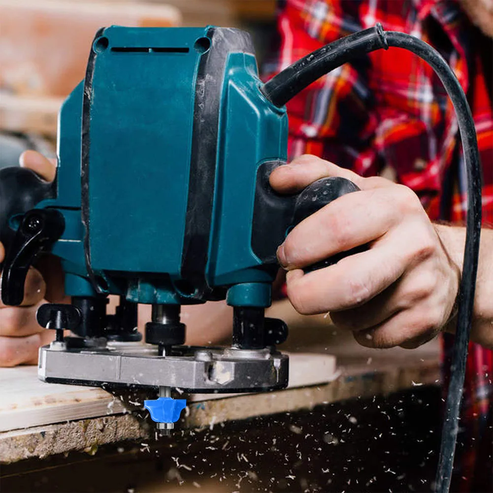 

New Tungsten Carbide Router Bit Set 24 pcs Router Bit Set Trimming Straight Milling Cutter Wood Cutting Woodworking for Wood