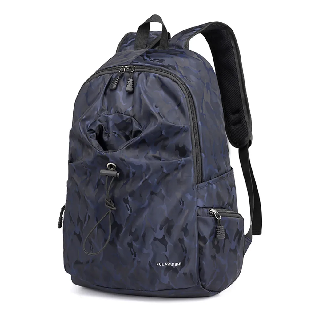 Aelicy мужской рюкзак для ноутбука камуфляж Mochila Escolar Водонепроницаемый Школьный рюкзак сумка для подросткового мальчика Оксфорд Дорожная сумка