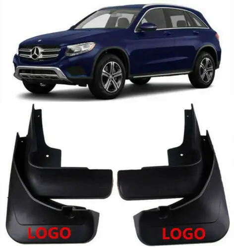 4 шт. Автомобильные Брызговики для Mercedes Benz GLC-Class GLC X253 2018 2019 брызговики автомобиля |