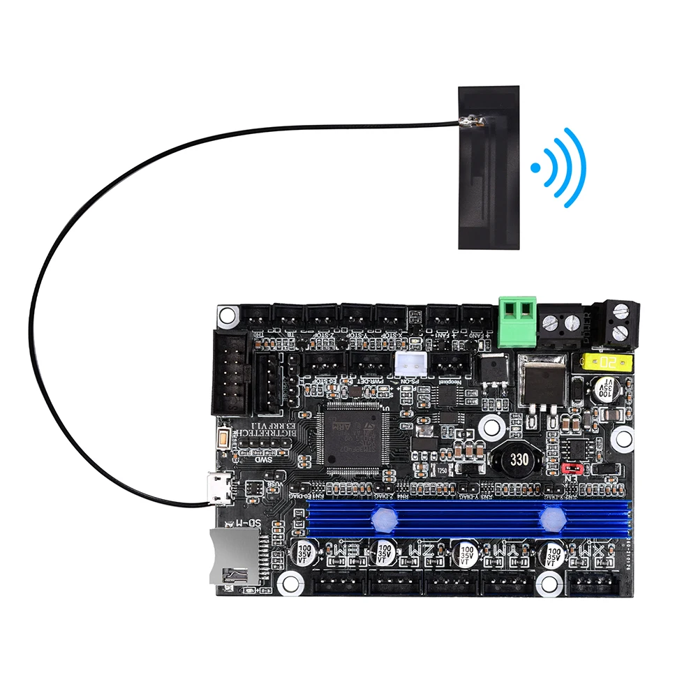 Плата управления BIGTREETECH E3 RRF V1.1 + TFT35 V3.0 IDEX запасные части для 3D-принтера Ender 3/5 PRO V2 SKR