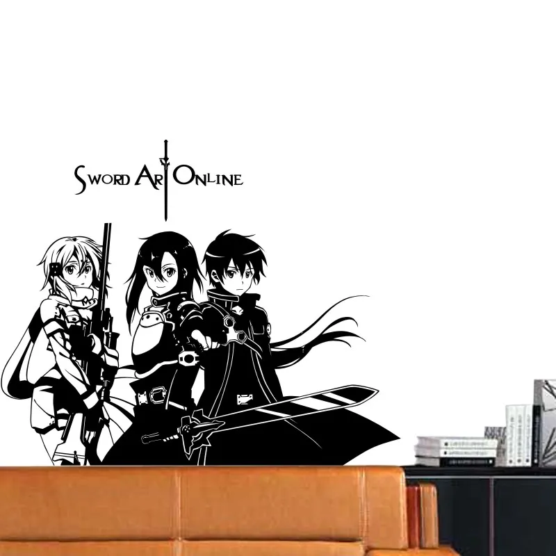 Виниловые наклейки на стену с изображением меча онлайн декоративные для дома