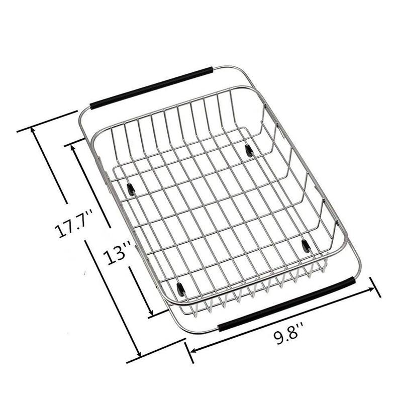 Стойка для посуды над раковиной регулируемый держатель рук функциональная