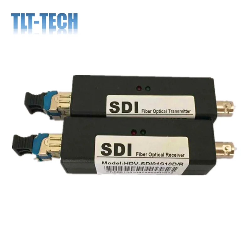 Mini 3G HD SDI BNC To Fiber Optical Media Audio Converter 1080P HD SDI Over Fiber Optic Video Transceiver Extender 20km